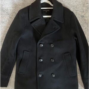 banana republic men’s peacoat